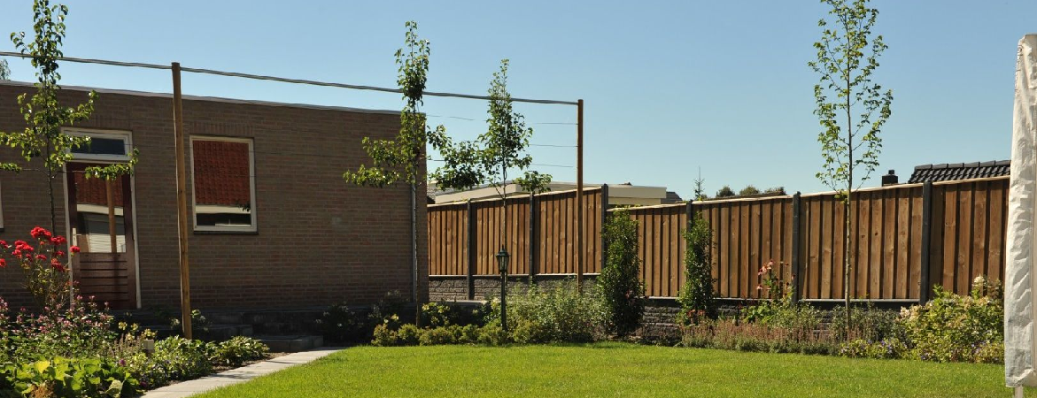 Tuinhout van TC De Driesprong