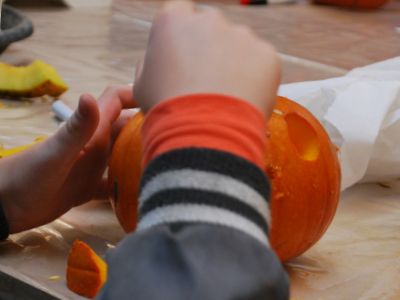 Gratis pompoenworkshops