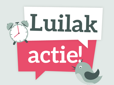 Luilak actie!