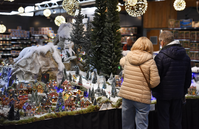 De kerstshow is open en de nieuwe entree is in gebruik genomen 