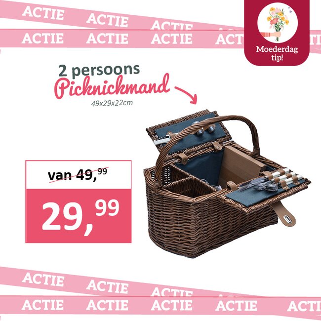 2 persoons picknickmand