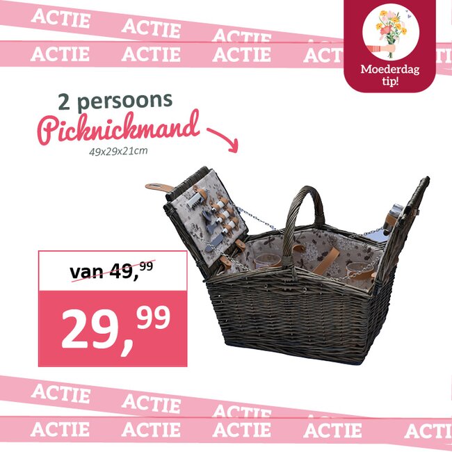 2 persoons Picknickmand
