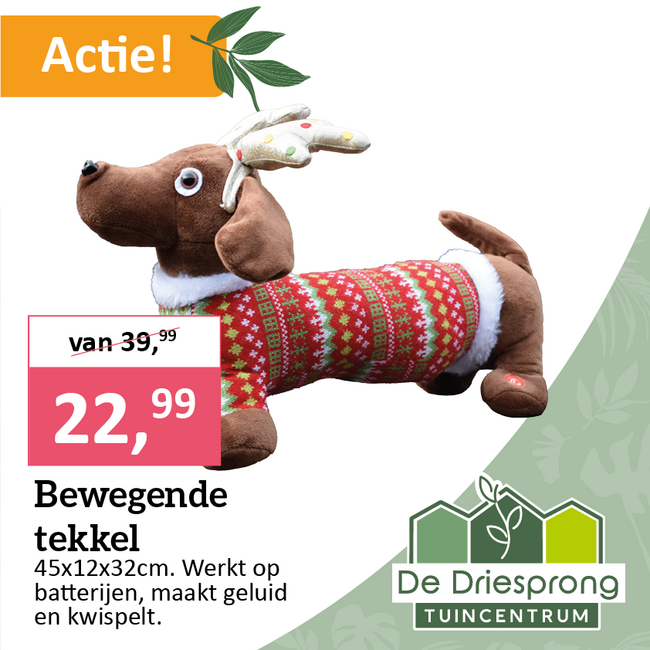 Bewegende tekkel