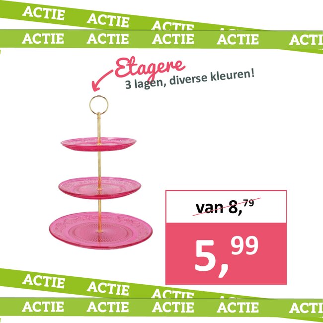 Etagere 3 lagen