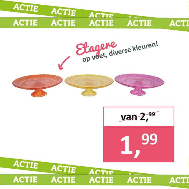Etagere op voet