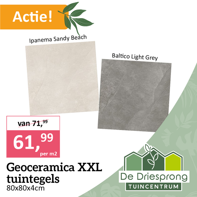 Geoceramica XXL tuintegels