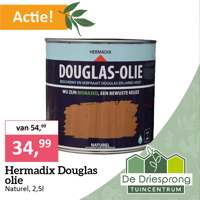 Hermadix Douglas olie