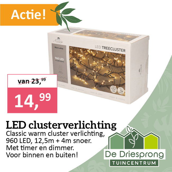 LED clusterverlichting
