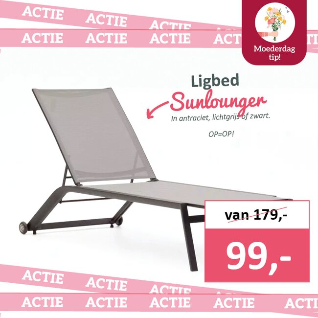 Ligbed Sunlounger