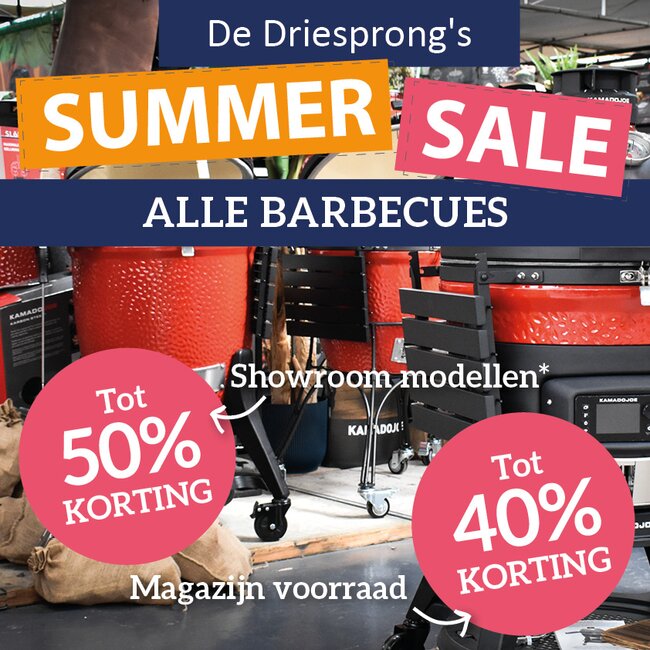 Summer Sale op alle barbecues!