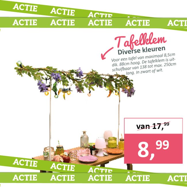 Tafelklem