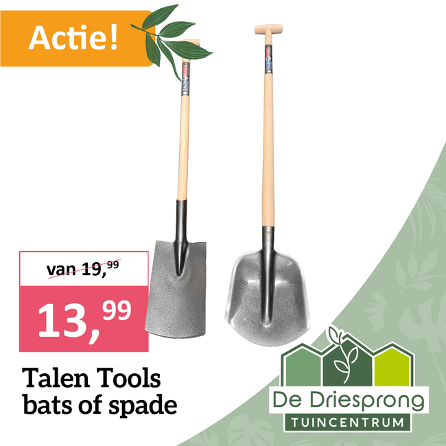 Talen Tools bats of spade
