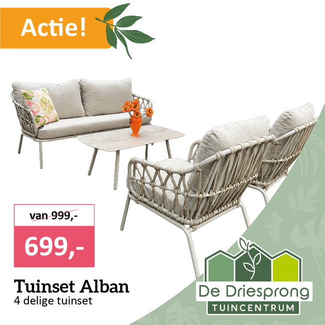 Tuinset Alban
