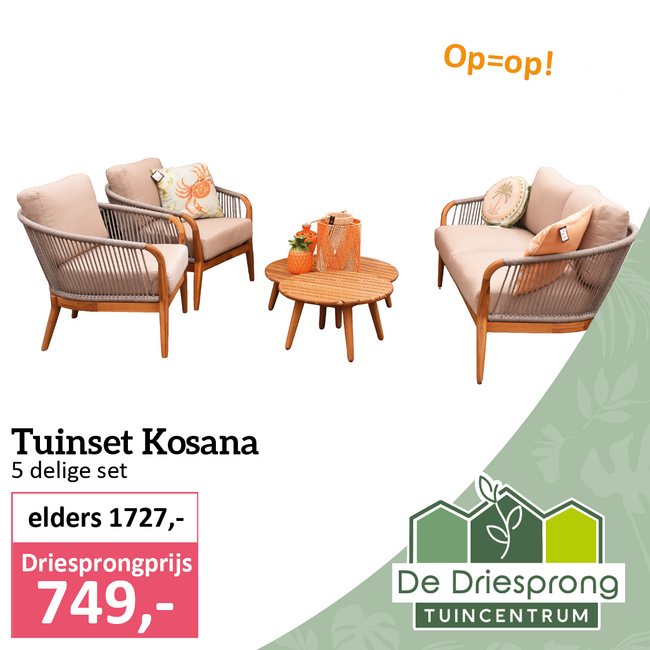 Tuinset Kosana