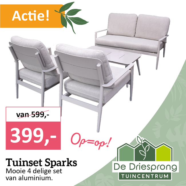 Tuinset Sparks