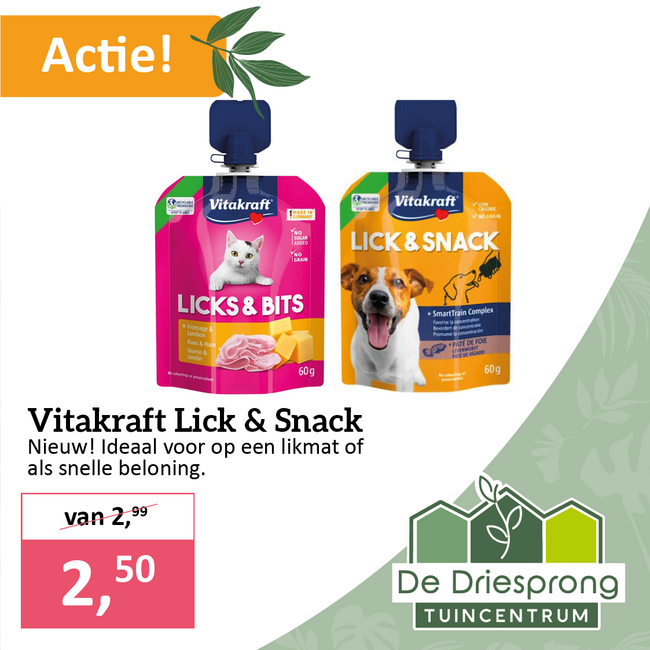 Vitakraft Lick & Snack