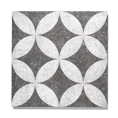 GeoProArte® Dark Grey Flower