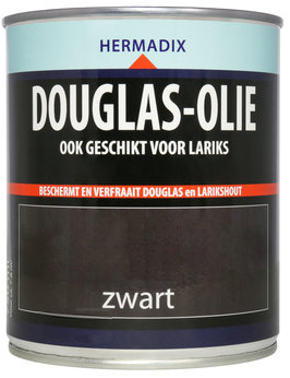 Hermadix douglas-olie zwart
