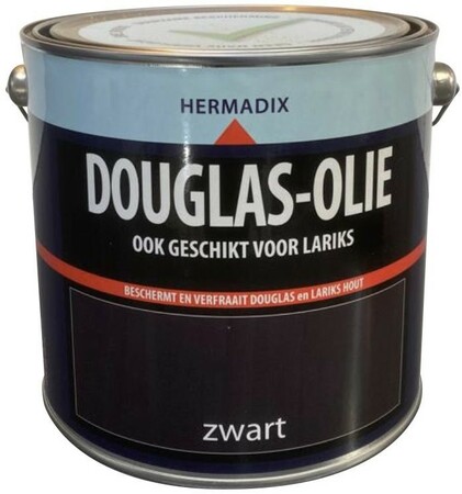 Hermadix douglas-olie zwart