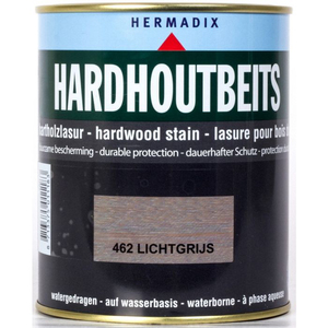 Hermadix hardhoutbeits 462 licht grijs