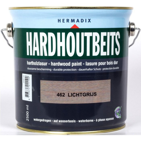 Hermadix hardhoutbeits 462 licht grijs
