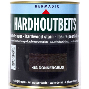 Hermadix hardhoutbeits 463 donker grijs