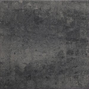 Terras+ Tegel Grijs/Zwart